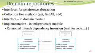 Domain Driven Design Tactical Patterns | PDF