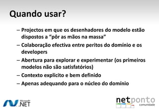 O que é o modelo do domínio?