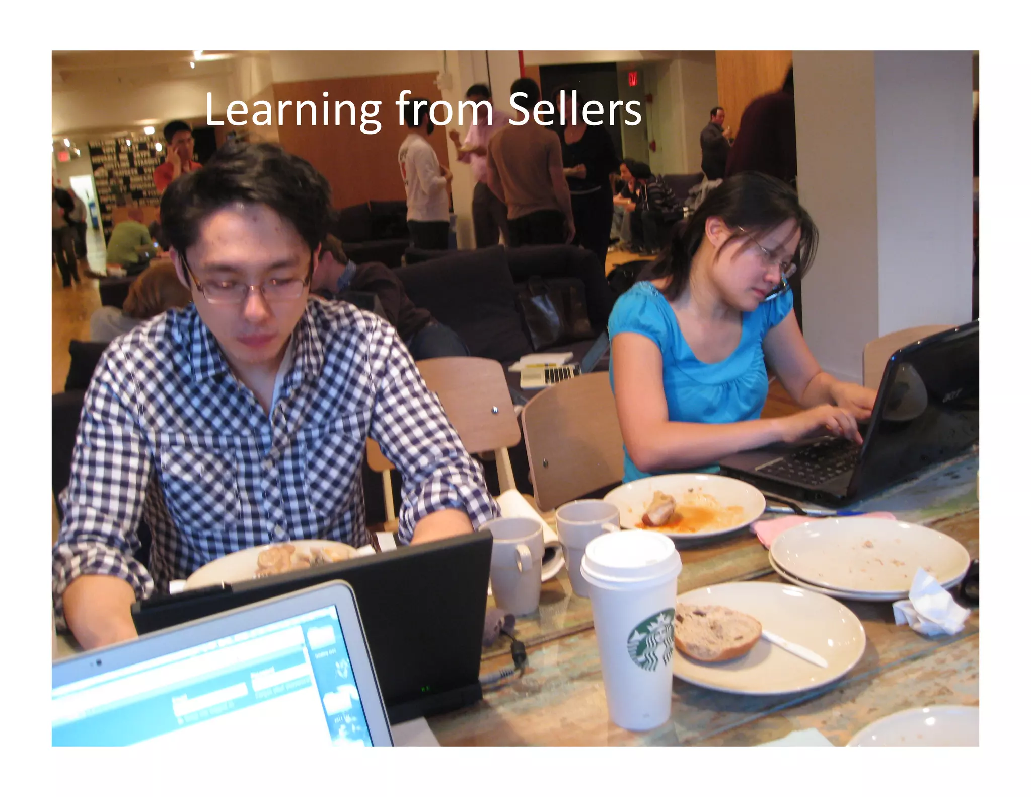 Learning
from
Sellers