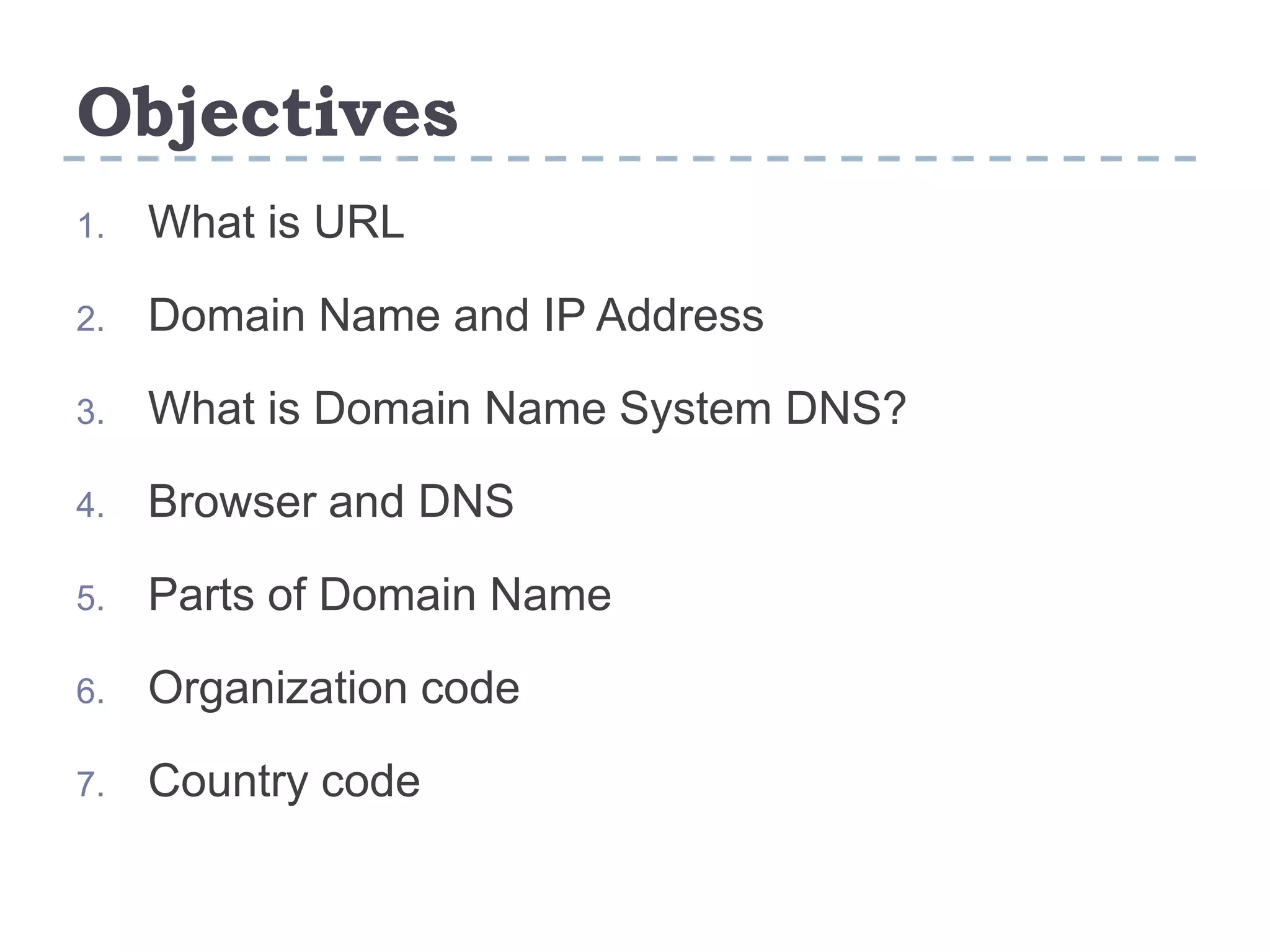 Internet Domain Names | PPTX