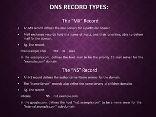 Presentation on Domain Name System | PDF