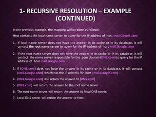 Presentation on Domain Name System | PDF