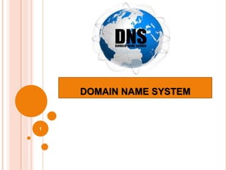 1
DOMAIN NAME SYSTEM
 