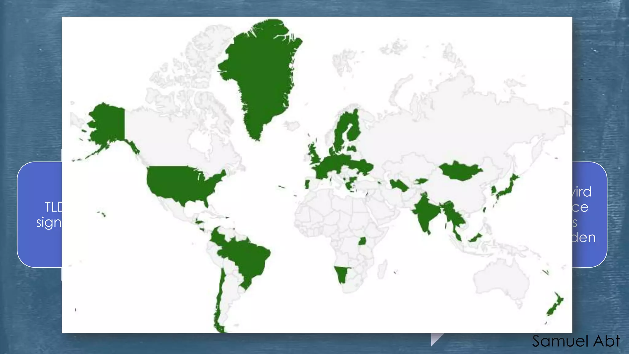 Implementierung: Registrar

TLD muss
signiert sein

Public und
Private Key
werden
erzeugt

Private Key
wird auf
Nameservern
gespeichert

Public Key
wird an NICs
gereicht

DNSKey wird
in Resource
Records
eingebunden

Samuel Abt

 