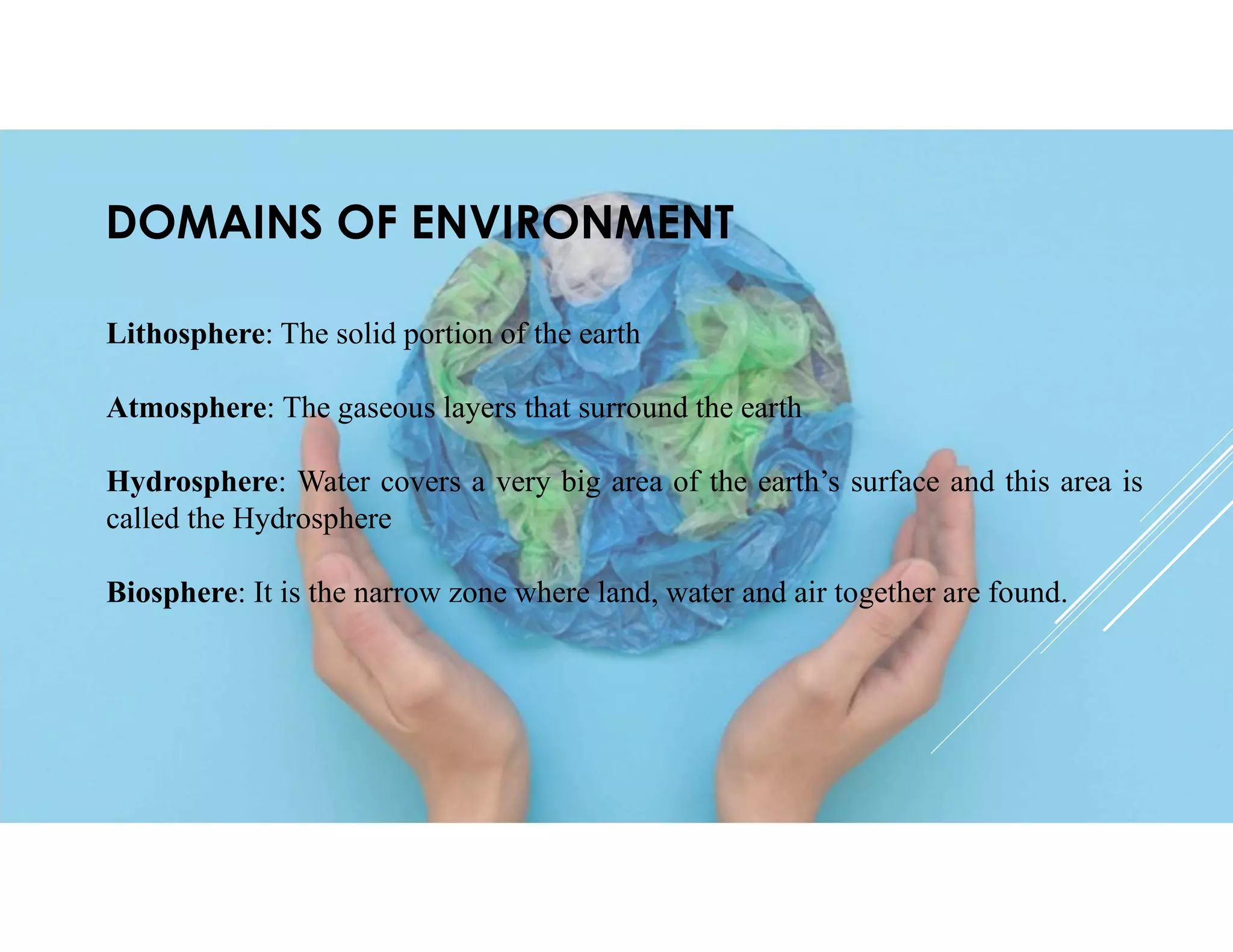 Domains of envronment | PDF