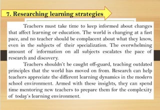 for teacher powerpoint for teaching strategies | PPTX