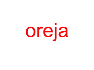 oreja