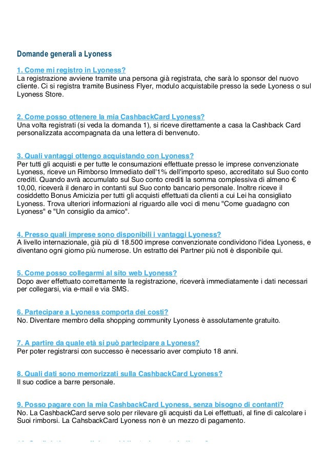 Lettera benvenuto nuovo cliente