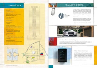 Realização
EBM Incorporações S/A
Cyrela Brazil Realty
Localização
Ruas 13, 24 e 26, Qd. G-12, Lts. 10-12/14
Setor Marista - Goiânia - GO
Projeto de arquitetura
Isabel Jácomo
Projeto de paisagismo
Benedito Abbud
Área do terreno
2.518,84m²
Descrição de pavimentos
Subsolo 2, subsolo 1, térreo, 1º pavimento -
garagem, 2º pavimento - lazer, 29 pavimentos
tipo, duplex inferior e duplex superior, ático
Número de unidades
120 unidades, sendo 116 unidades tipo
e 4 apartamentos de cobertura duplex
Unidades por andar
04
Metragem privativa média
129m²* e 125m²* para os aptos. tipo e 284m²*
para os aptos. duplex (considerando laje técnica
e escaninho)
Espaços para estacionar
2 por unidades tipo e 4 por unidades duplex
Elevadores
04 sociais e 01 de serviço
FICHA TÉCNICA
2º Pavto. - lazer
1º Pavto. - garagem
Térreo
Subsolo 1
Subsolo 2
33º Pavto. duplex superior
32º Pavto. duplex inferior
31º Pavto. tipo
30º Pavto. tipo
29º Pavto. tipo
28º Pavto. tipo
27º Pavto. tipo
26º Pavto. tipo
25º Pavto. tipo
24º Pavto. tipo
23º Pavto. tipo
22º Pavto. tipo
21º Pavto. tipo
20º Pavto. tipo
19º Pavto. tipo
18º Pavto. tipo
17º Pavto. tipo
16º Pavto. tipo
15º Pavto. tipo
14º Pavto. tipo
13º Pavto. tipo
12º Pavto. tipo
11º Pavto. tipo
10º Pavto. tipo
9º Pavto. tipo
8º Pavto. tipo
7º Pavto. tipo
6º Pavto. tipo
5º Pavto. tipo
4º Pavto. tipo
3º Pavto. tipo
Mapa ilustrativo sem escala. *Medidas aproximadas.
O Domani Life Style é o amanhã em amplos sentidos.
Além de ser o lugar onde você já consegue se ver
vivendocomsuafamília,oresidencialreúnediferenciais
que o colocam à frente do seu tempo. Um deles
éa parceriacom aiHouse,empresalíderemautomação
residencial com produtos de alta tecnologia, design
e acessibilidade.
Indispensáveis em edifícios inteligentes de alto luxo,
osprodutosiHousetêmcomoobjetivousaratecnologia
para deixar a vida mais fácil, confortável e moderna.
O Domani Life Style contará com dois produtos
da iHouse:
WallPad – Sistema de automação.
Todos os aptos. do Domani Life Style serão entregues
com WallPad, aparelho com sistema de automação
wireless que controla a iluminação e o ar-condicionado.
O WallPad oferece a facilidade de poder ser acessado
a distância, via celular, e reúne, em um só equipamento,
as funções de outros produtos da iHouse, que podem
ser adquiridos pelo morador através do serviço de
personalização da EBM, o Personality.
SmartGate – Porteiro eletrônico inteligente.
A entrada de veículos do empreendimento será equipada com o SmartGate, que consiste na
leitura automática da placa do veículo e um sistema de liberação autorizando a abertura do
portão. É tecnologia de última geração a serviço da segurança dos moradores.
O AMANHÃ CHEGOU.
Foto ilustrativa.
Foto ilustrativa.
rua 26
rua 24
rua13
 