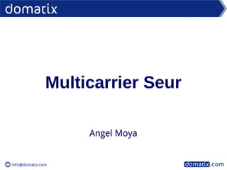 info@domatix.com
Angel Moya
Multicarrier Seur
 