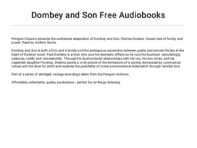 Get Dombey And Son Penguin Classics Background