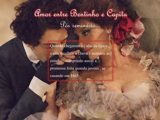 Quando chegaram ao alto da tijuca ,
o céu recolheu a chuva e acendeu as
estrelas , cumprindo assim a
promessa feita quando jovens , se
casando em 1865
Pós seminário...
 