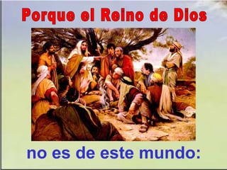 no es de este mundo:
 