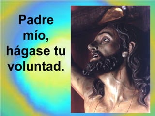 Padre
mío,
hágase tu
voluntad.
 