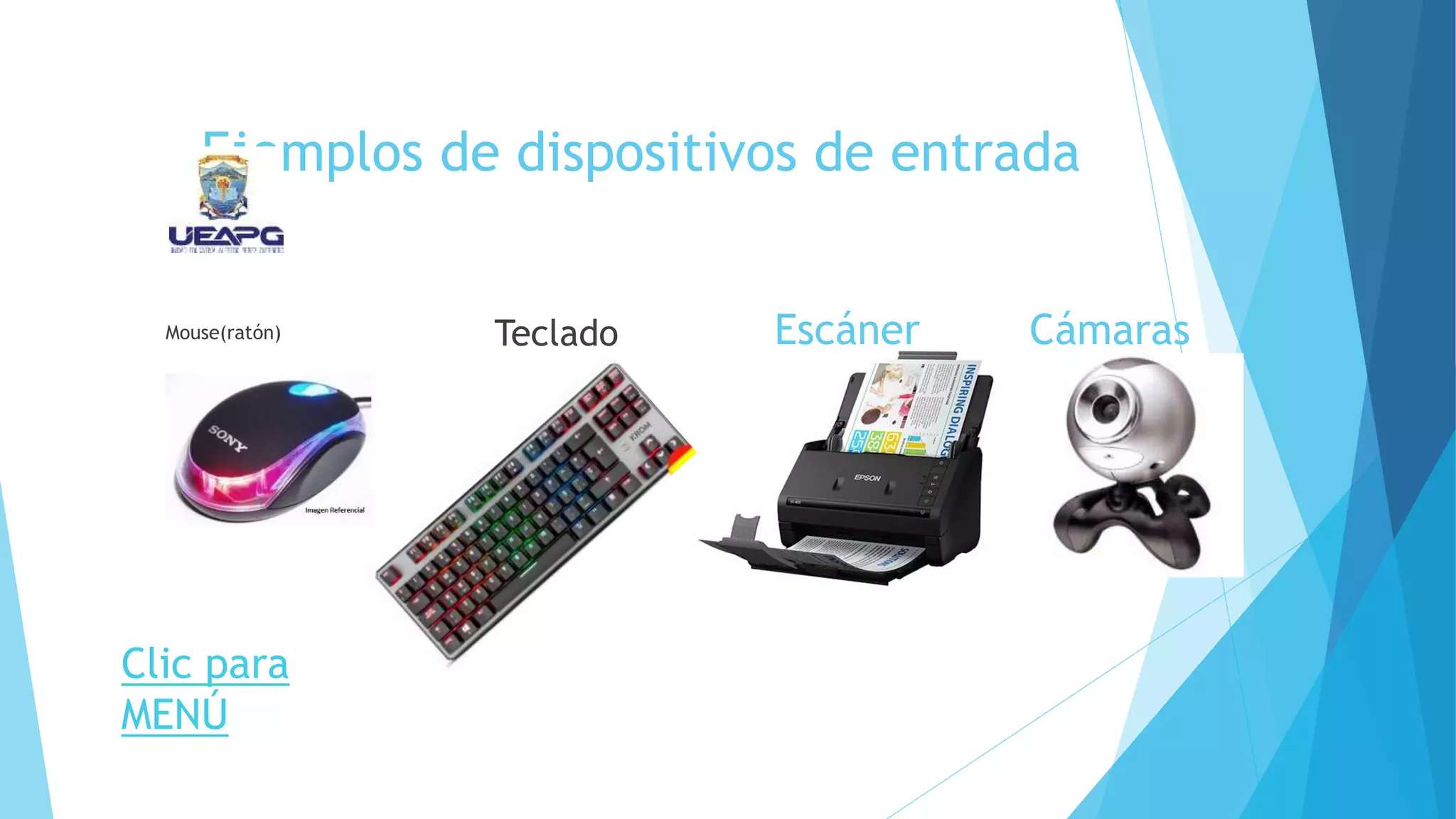 dispositivos de entrada salida almacenamiento procesamiento | PPTX