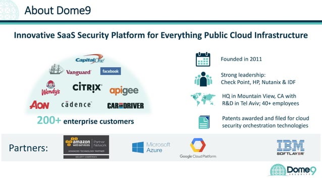 Dome9 Public Cloud Security PPT