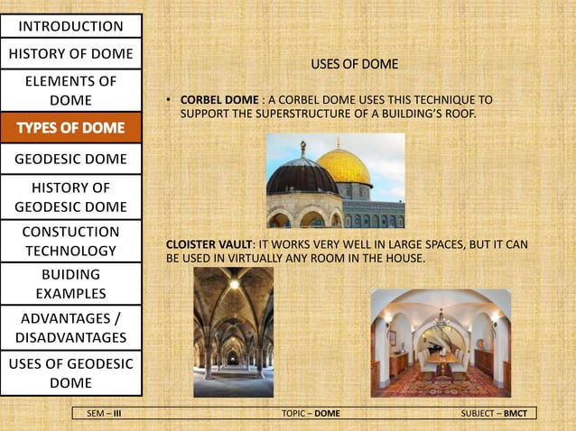 DOME | PPTX | Geology | Science