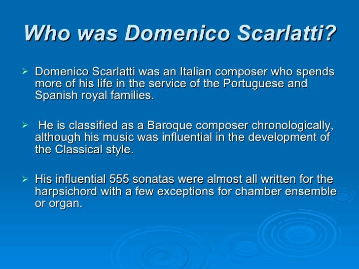 Domenico Scarlatti