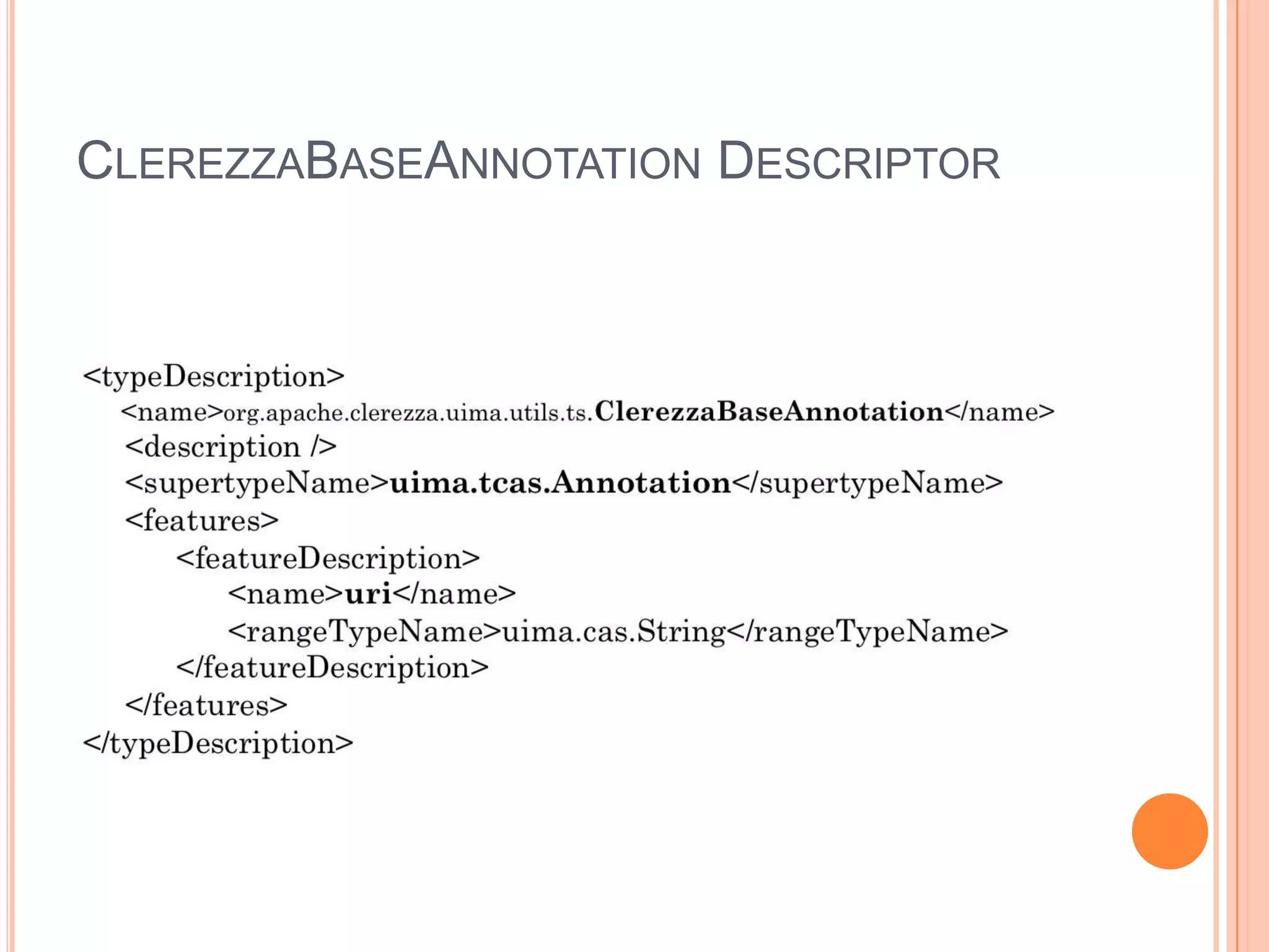 CLEREZZABASEANNOTATION DESCRIPTOR
 