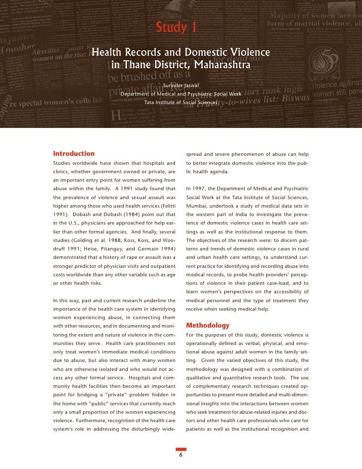 Essay on domestic violence in india