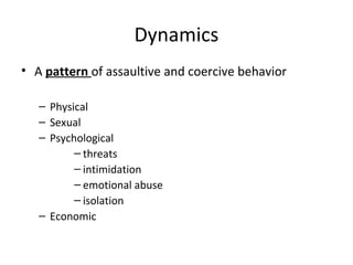 Domestic abuse | PPT