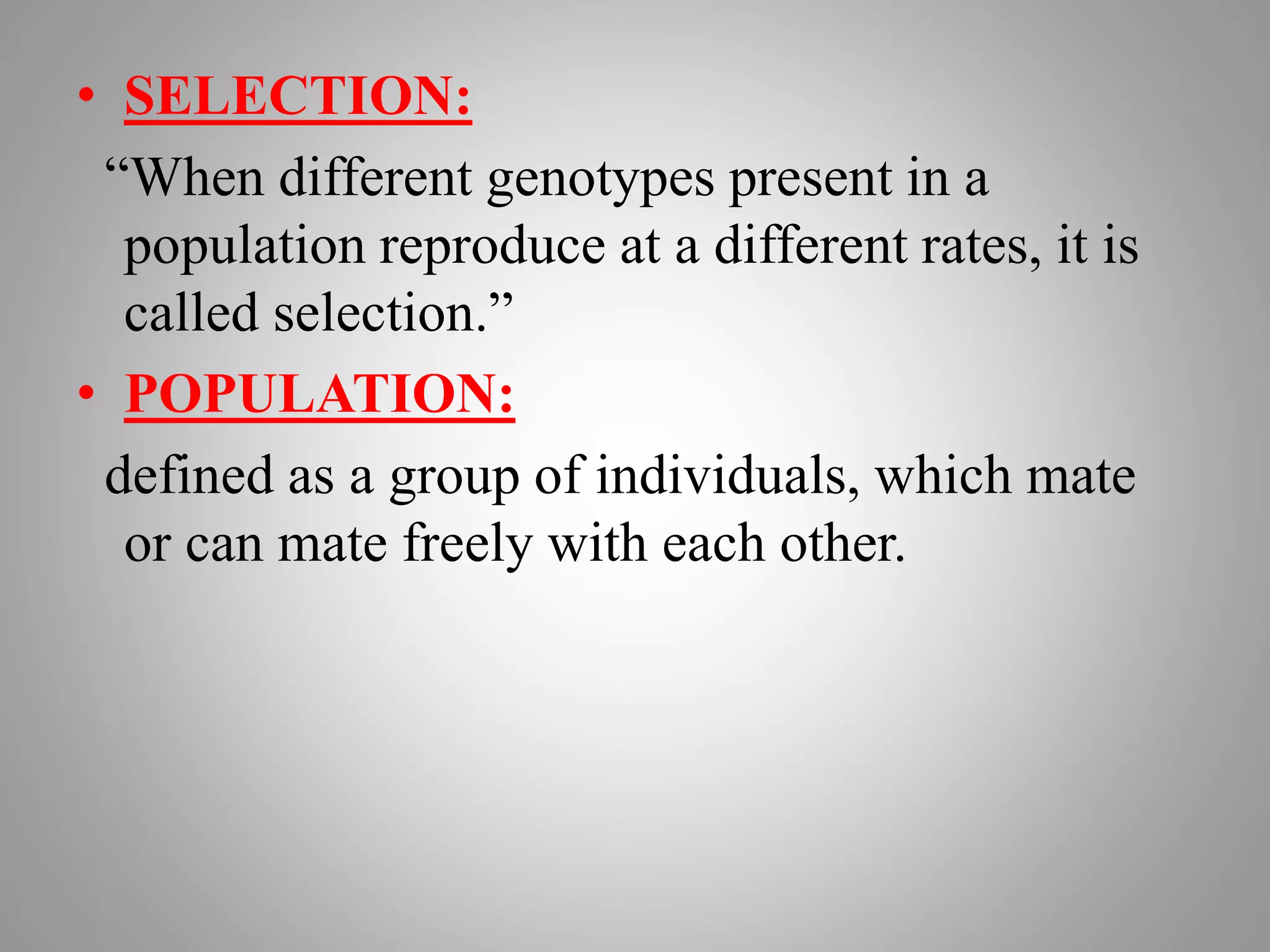 Plant Domestication and selection in plant breeding PPT
