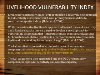 Domestic food production and hazard vulnerability jamaica