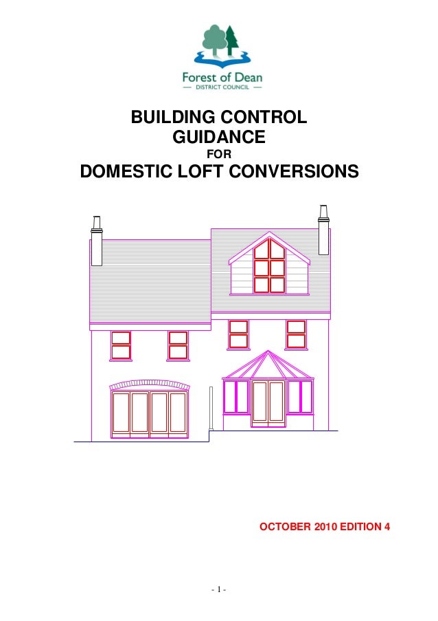 Building Control Guidance For Domestic Loft Conversion