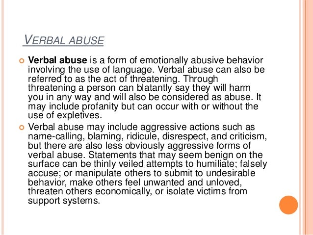 domestic violence