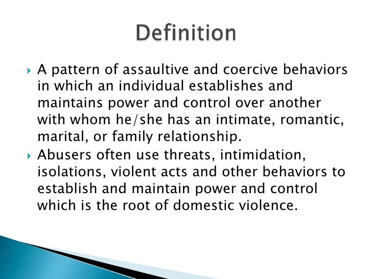 domestic violence powerpoint