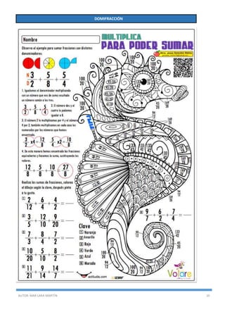 AUTOR:MAR LARA MARTÍN 10
DOMIFRACCIÓN
 