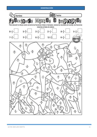 AUTOR:MAR LARA MARTÍN 11
DOMIFRACCIÓN
 