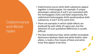 Codominant Offspring Dominance relation and multiple alleles in diploid organisms.pptx