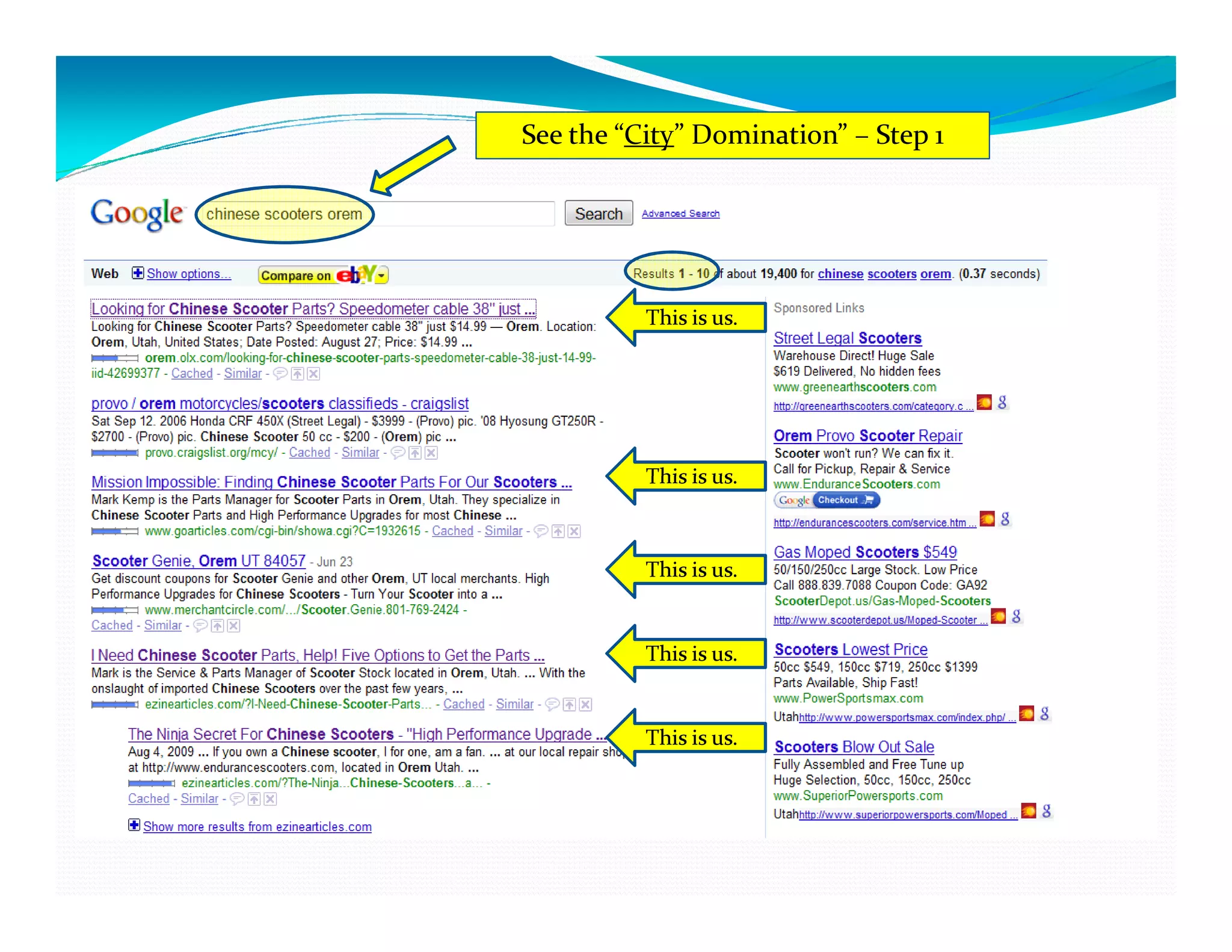 See the “City” Domination” – Step 1




          This is us.




          This is us.



          This is us.


          This is us.


          This is us.
 