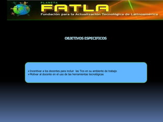 Se tienen 12 meses para ejecutar el proyecto.DEBILIDADESUna de las sedes no posee banda ancha.