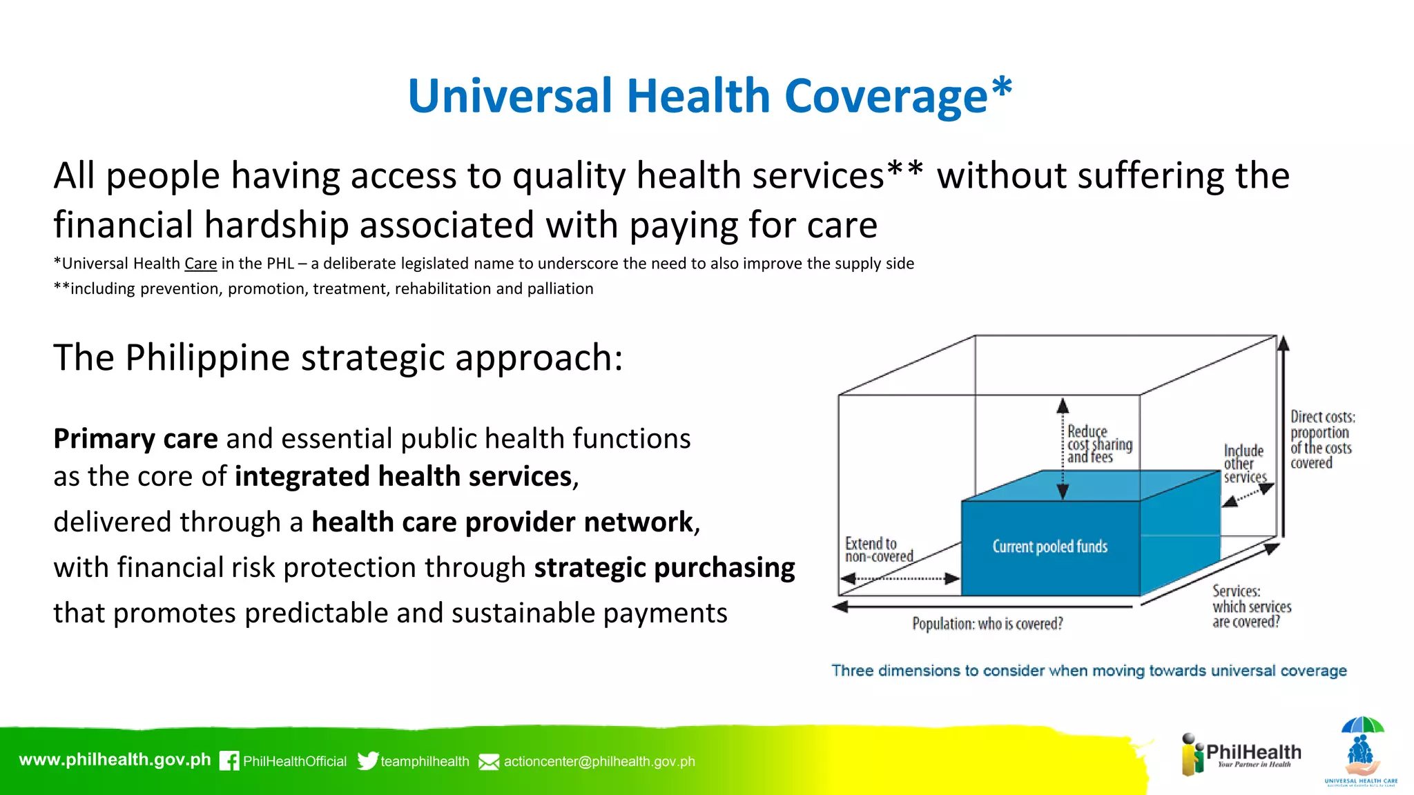 UHC and PhilHealth - 2023 July 13 | PDF