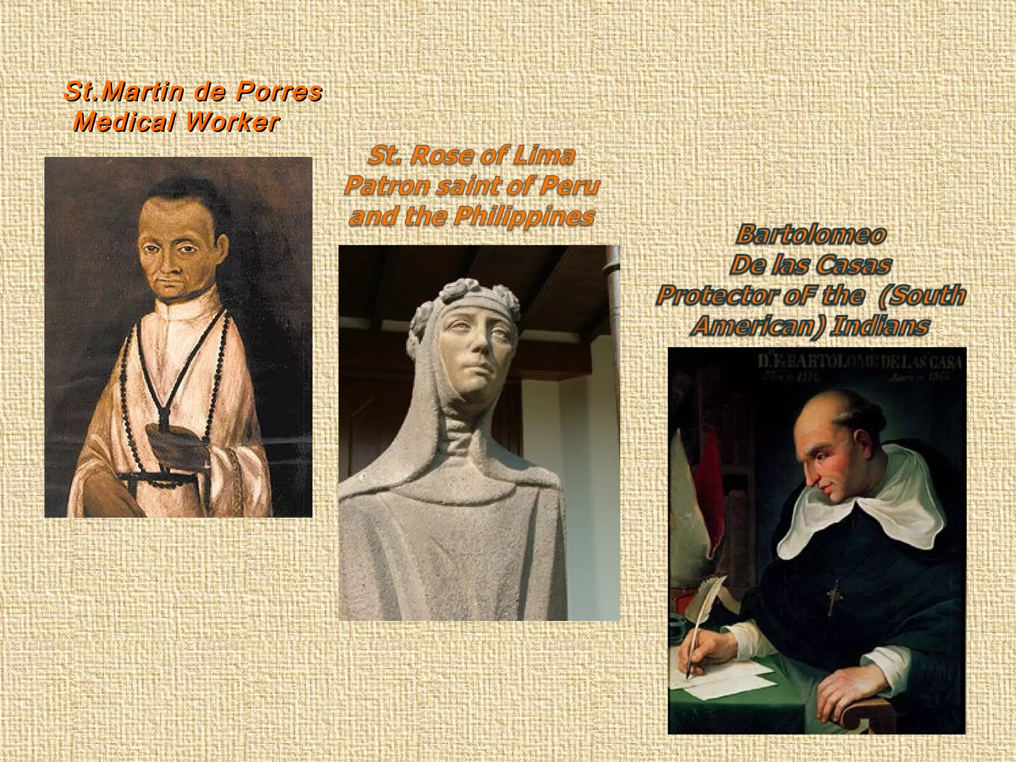 St.Martin de PorresSt.Martin de Porres
Medical WorkerMedical Worker
 