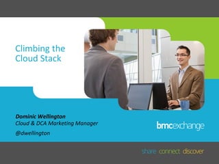 Climbing the
Cloud Stack

Dominic Wellington
Cloud & DCA Marketing Manager
@dwellington

 