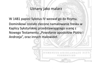 Dominik Ghirlandaio