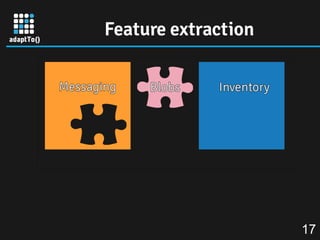 Feature extraction
17
 