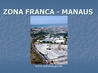 ZONA FRANCA - MANAUSwww.suframa.gov.br