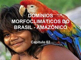 DOMÍNIOS
MORFOCLIMÁTICOS DO
BRASIL - AMAZÔNICO
Capítulo 02
 
