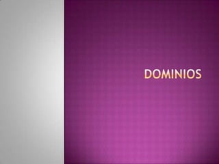 dominios 