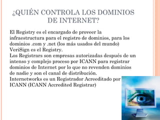 Dominios de internet | PPT