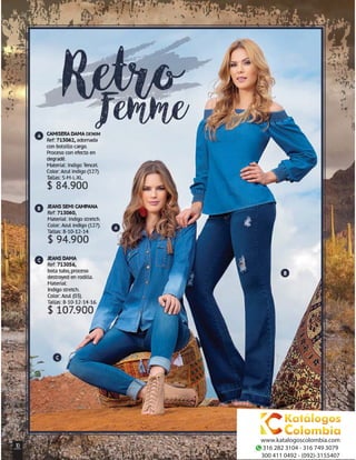 www.katalogoscolombia.com
316 282 3104 - 316 749 3079
300 411 0492 - (092)-3155407
 