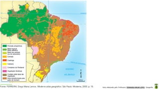 Aula elaborada pela Professora FERNANDA BRUM LOPES - Geografia
 
