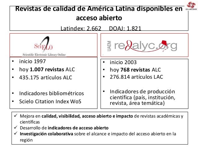 Buenas prácticas universitarias para comunicaciones científicas abiertas Un desafío para América Latina Slide 23