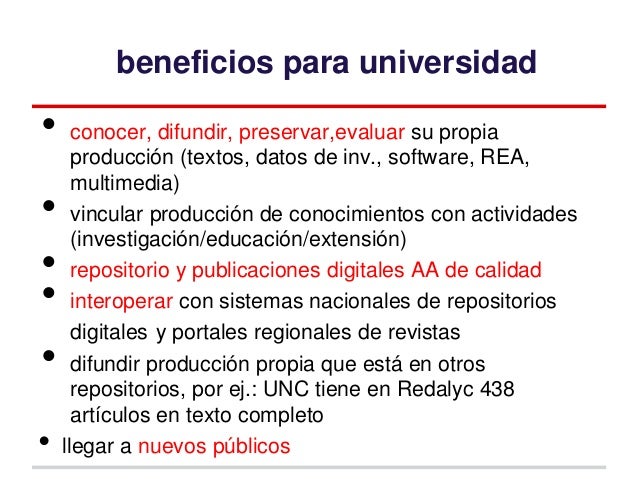 Buenas prácticas universitarias para comunicaciones científicas abiertas Un desafío para América Latina Slide 28