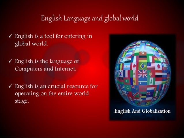 importance of english in globalization