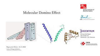 Molecular Domino Effect
Bignucolo Olivier, 16.11.2020
Faculty of Biology and Medicine
Department of Biomedical Sciences
 